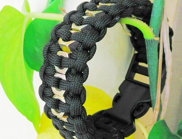 Hex Nut Self Defense paracord bracelets are awesome safety tool