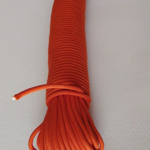 Paracord Rope Orange Color