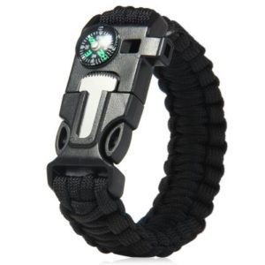5 in 1 Outdoor Survival Bracelet – Paracord Survival Bracelet