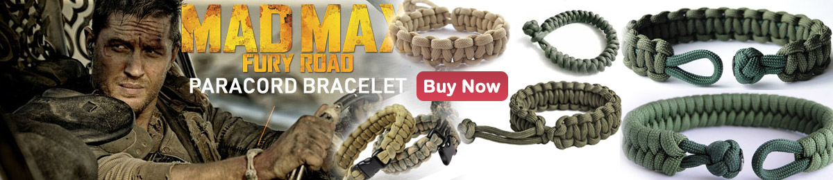 paracord mad max bracelet